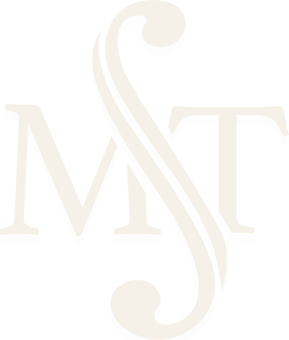 MST Monogram — Ivory